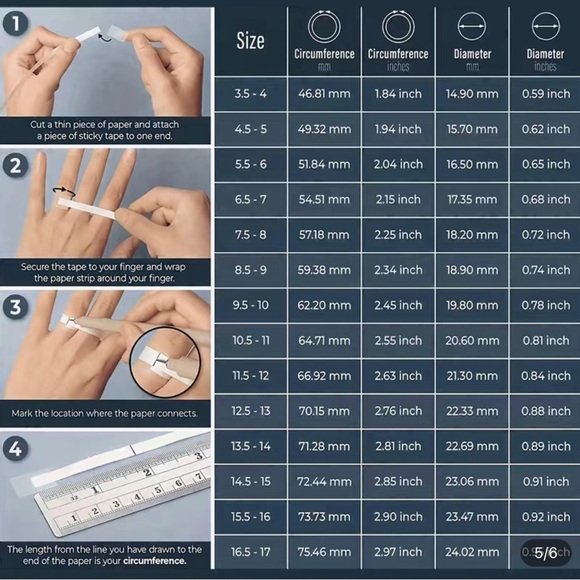 1pc Eight-Heart Eight-Diamond Micro-Set Zircon Ring, Luxury Engagement Ring SZ8 - Picture 5 of 5